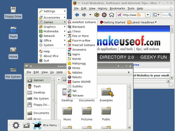 xfce- desktopmanager linux