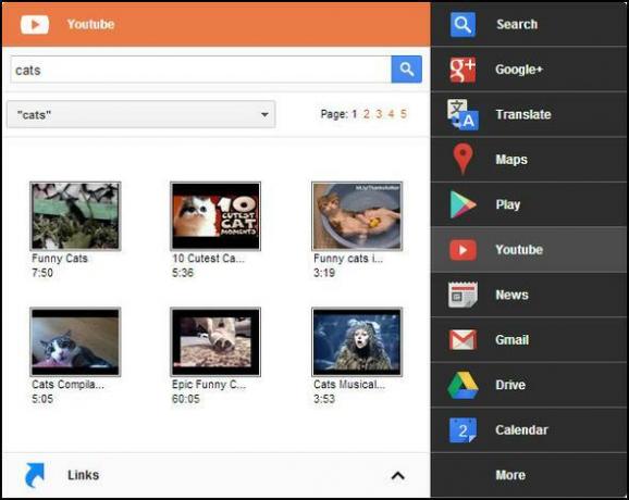 Zwart menu: toegang tot alle Google-services binnen één menu [Chrome] YouTube