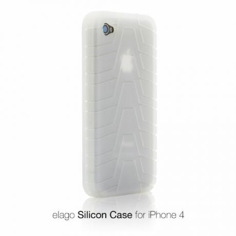 Elago Tyre Tread Silicon Case voor iPhone 4 Review en Giveaway elagotirewhite