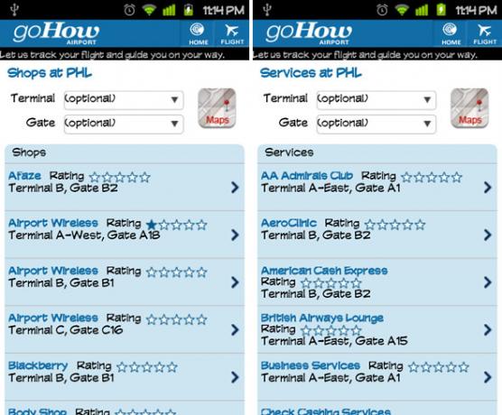 GoHow Airport: een uitstekende gratis app voor frequent flyers [Android & iPhone] android gohow airport 2.