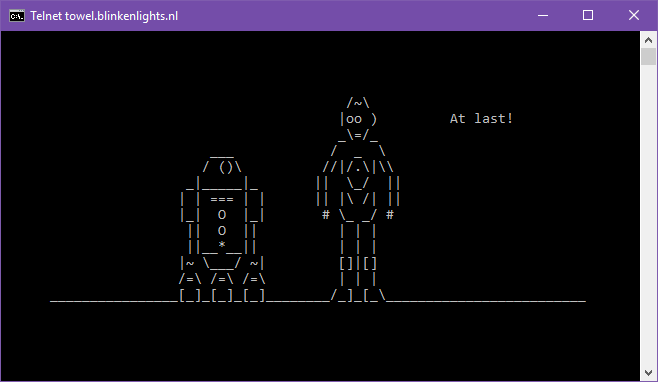 Command Prompt Star Wars bekijken