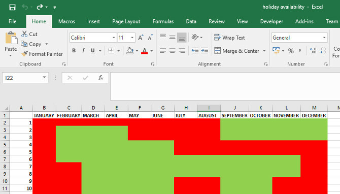 Excel-gekoppelde spreadsheet