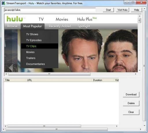 video's downloaden van hulu