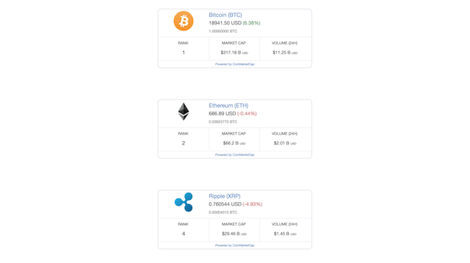 cryptodashboard voeg meer munten toe