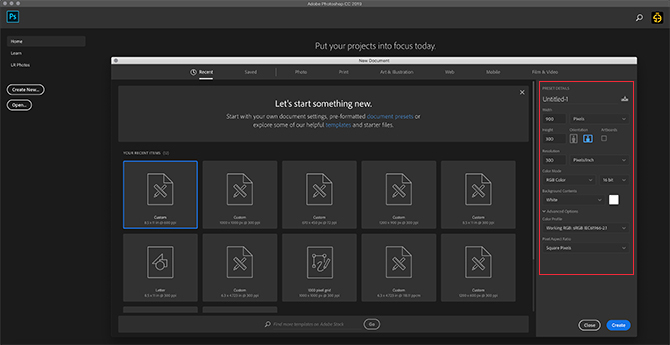 Stel uw 3D-knoppenbestand in Photoshop in