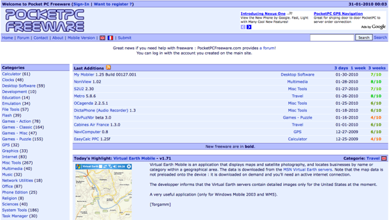 windows mobiele freeware software