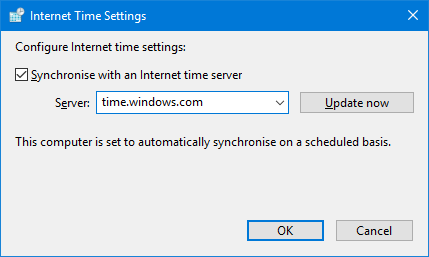 Hoe u al uw pc-tijden kunt matchen met een Atomic Clock Synchroniseer internettijdinstellingen