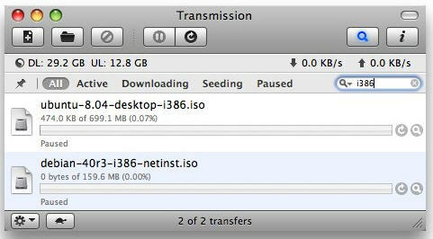 Transmissie Torrent-client