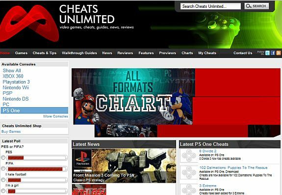 cheats en hints voor ps1