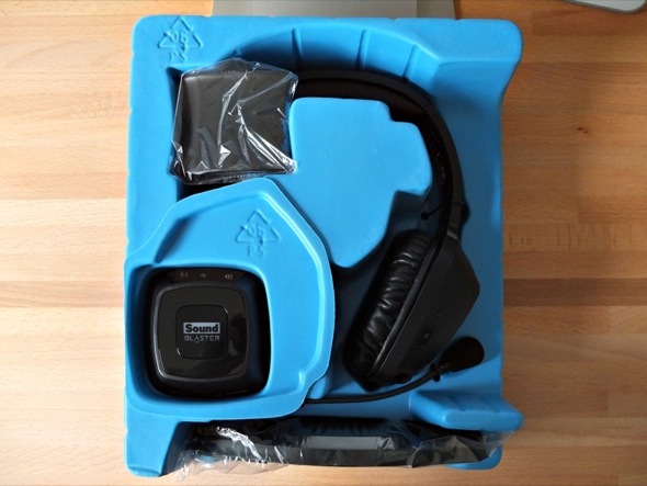 creatieve sound blaster tactic3d omega draadloze hoofdtelefoon