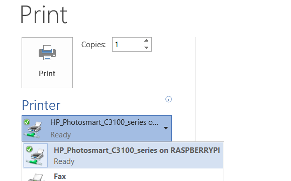 7 geweldige projectideeën voor het gebruik van een Raspberry Pi als een server muo rpi airprint-vensters