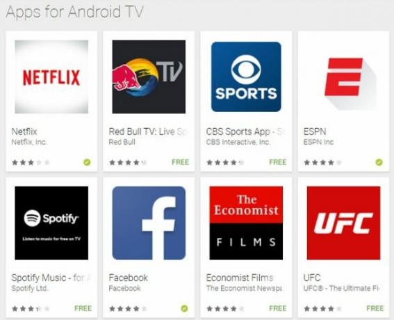 Android tv-apps