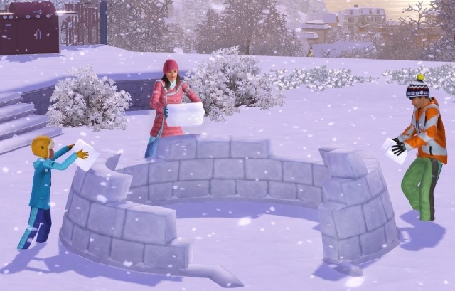 De Sims interessanter maken met aangepaste inhoud Sims 3 Snow