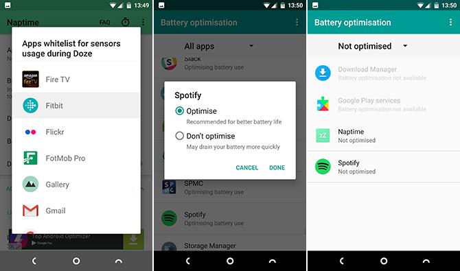 optimaliseren doze Android-batterij