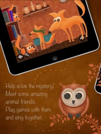 Who Stole The Moon: een interactief en visueel aantrekkelijk e-boek voor kinderen [iOS] Owl