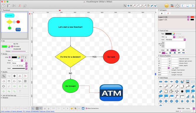 VisualDesigner voor Mac