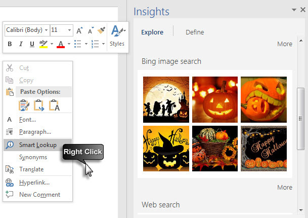 Microsoft Office 2016 - Slim zoeken met Bing