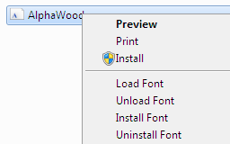 Verbeter het contextmenu van Windows Explorer met de fontload van Shell Tools