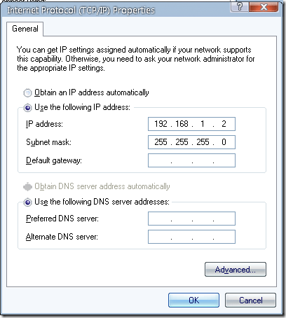 lokaal netwerk bouwen zonder router