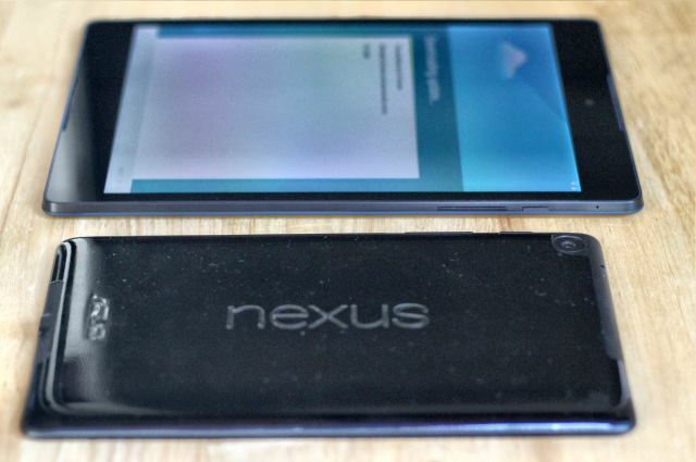 nexus 7 naast elkaar