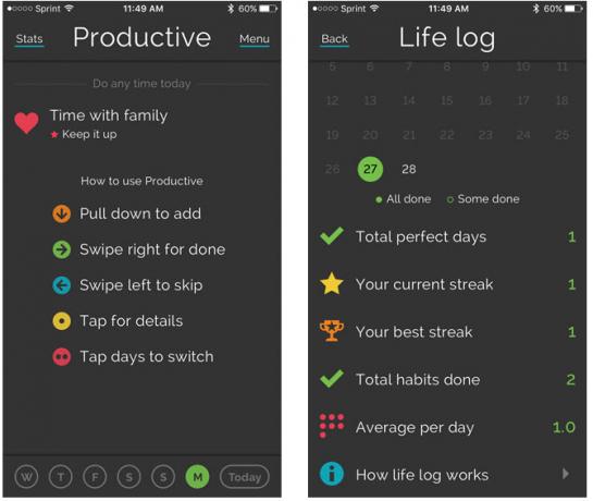 5 iPhone-apps die u een beter persoon kunnen maken Productief Habits Kenmerken iPhone