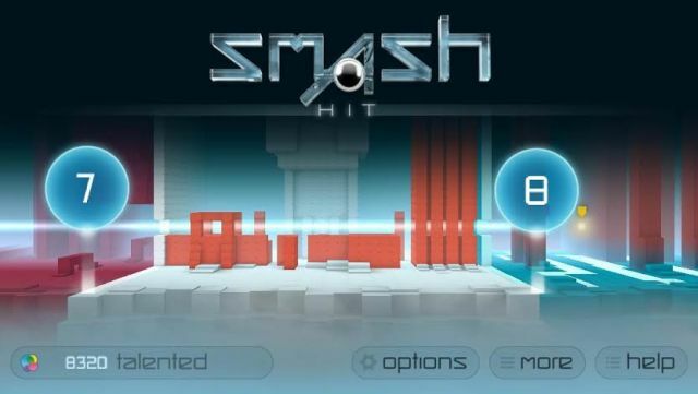 Smash-Hit-iOS-Android-verslavend-Game-Physics-Shooter-menu