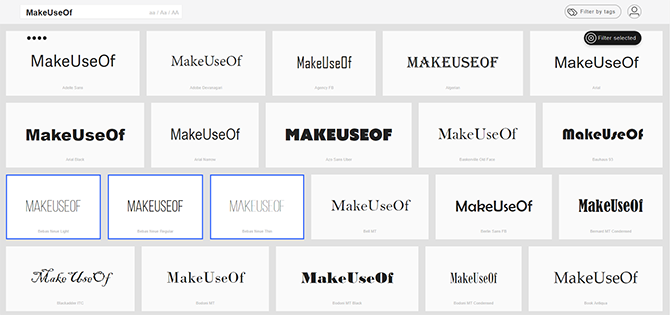 Hoe u een voorvertoning van alle lettertypen op uw pc tegelijk kunt bekijken WorkdMarkIt