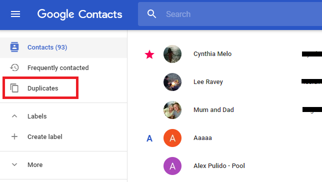 Hoe dubbele contacten te vinden en samen te voegen in Google google dubbele contacten