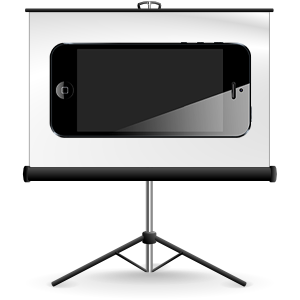 telefoon projector