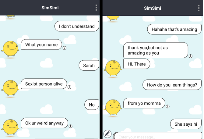 simsimi-chatbot-gesprek