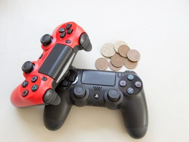 gamecontrollers en geld