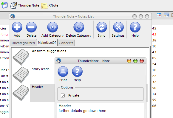 thunderbird merkt addon op