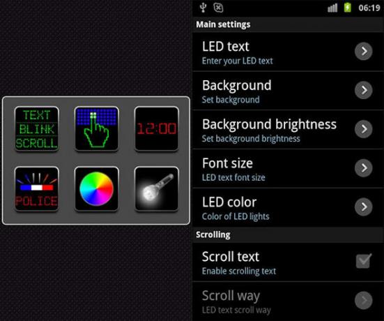 led-licht leuk voor Android