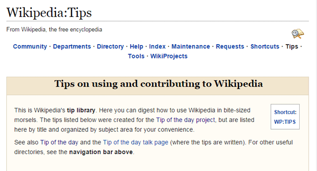 Wikipedia-tipbibliotheek