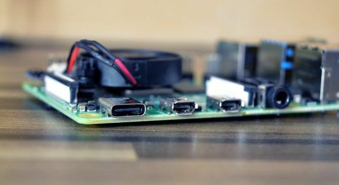 Raspberry Pi 8GB met ventilatorring