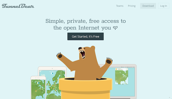 Your Guide to the International Web tunnelbear vpn screenshot 1 670x388