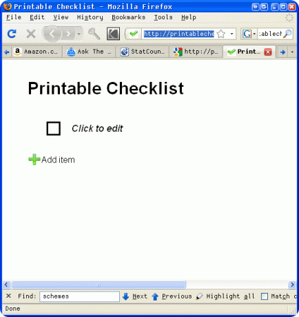 online checklist-tool