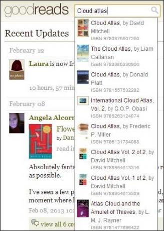 goodreads website