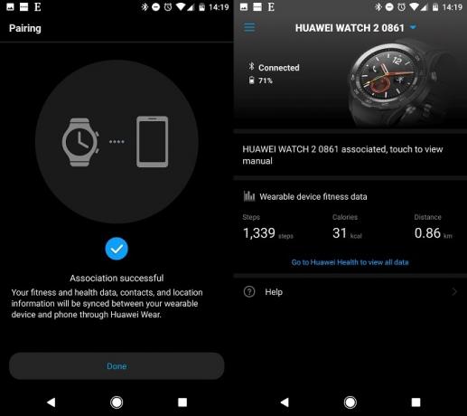 Huawei Watch 2 Ushers in Android Wear 2.0 (recensie en weggeefactie) Schermafbeeldingen van Huawei Watch-app