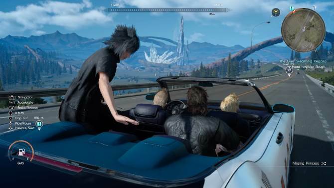 screenshot van final fantasy xv