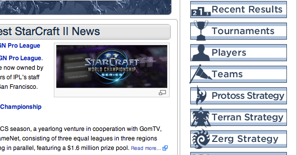 starcraft ii website