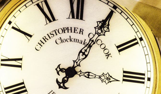 Christopher C. Cook Clock