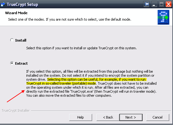 Versleutel uw USB-stick met Truecrypt 6.0 travellertruecrypt1a