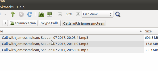 Skype Call Recorder voor Linux History