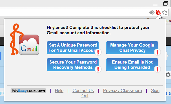 google chrome privacy-instellingen