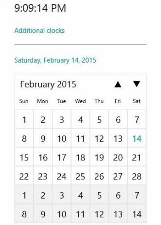 Windows 10 Kalender en klok