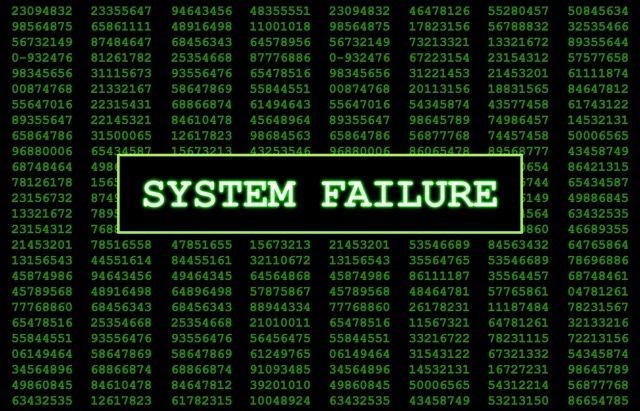 systeem-failure-green-screen