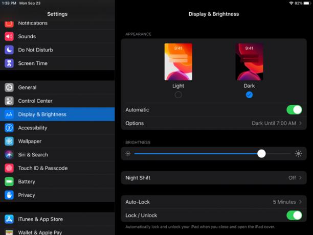 iPadOS Dark Mode gepland