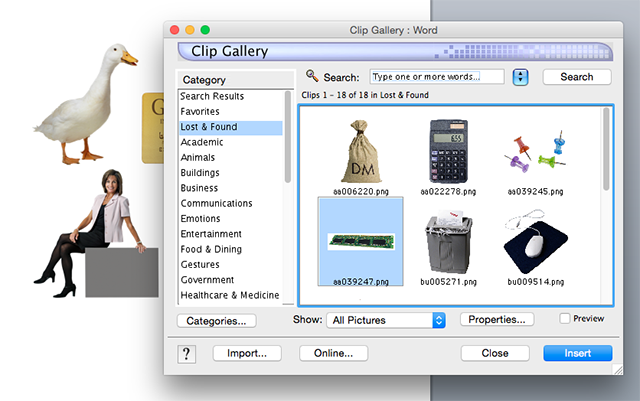 Clip Art is verdwenen! Hier leest u hoe u gratis afbeeldingen kunt zoeken in plaats van clip art mac