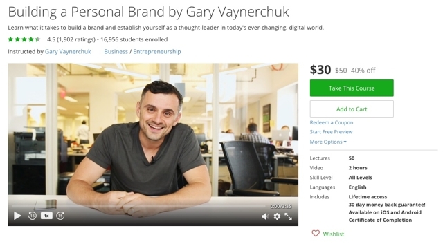 Gary Vaynerchuk Udemy